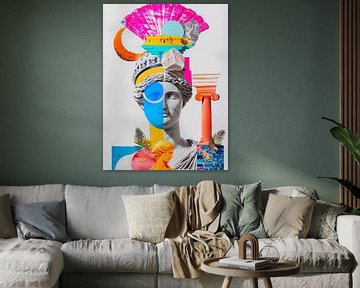 Collage Griekse beelden van haroulita