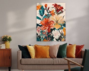 vintage flowers by haroulita