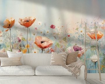 Bloemen Schilderij van De Mooiste Kunst
