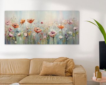Bloemen Schilderij van De Mooiste Kunst