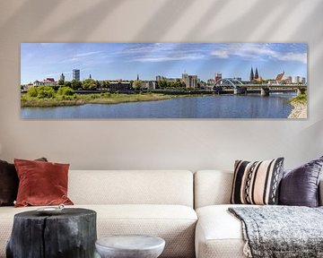 Frankfurt an der Oder - City-Skyline-Panorama von Frank Herrmann