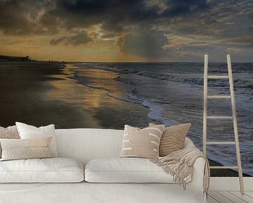 Strand in Hargen aan zee