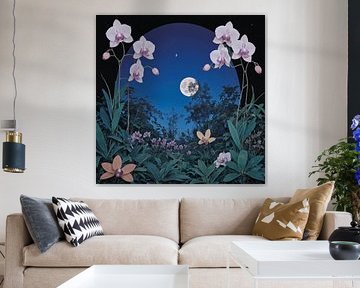 Orchidées lune sur Matteo Bellini