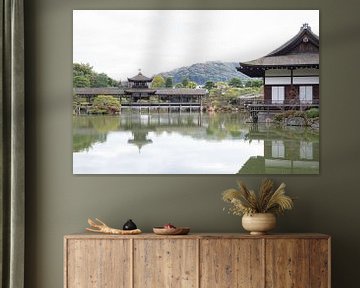 Een van de prachtige tuinen van Kyoto in Japan