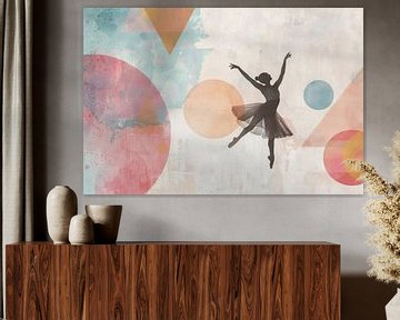 Ballet ballerina van Poster Art Shop
