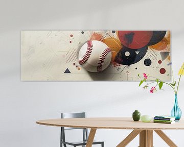 Honkbal van Poster Art Shop