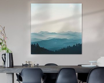Bergen Berglandschap van Poster Art Shop