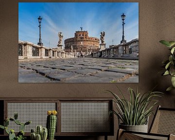 Castel Sant Angelo, Rome, Italy van Gunter Kirsch