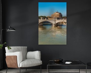 Castel Sant Angelo, Rome, Italy van Gunter Kirsch