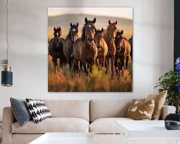 Troupeau de chevaux