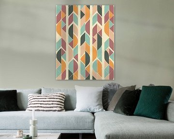 Retro colours and patterns by Mustafa Kurnaz
