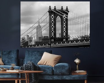 new york city ... manhattan bridge trilogy I von Meleah Fotografie