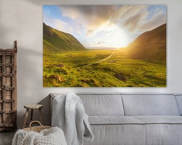 Sunset Unstad (Norway) by Marcel Kerdijk