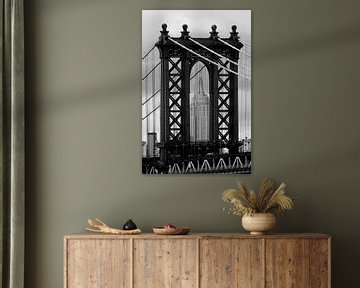 new york city ... manhattan bridge trilogy II von Meleah Fotografie