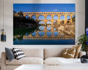 Pont du Gard in Frankrijk van Achim Thomae