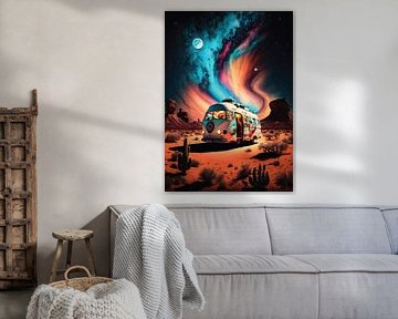 Oude VW Van met prachtige ruimte