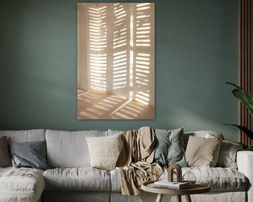 Zonneschaduwen - spel van lichtstralen van Poster Art Shop