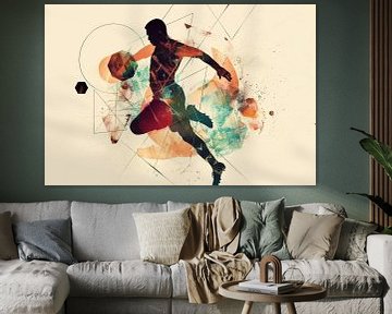 Voetbal van Poster Art Shop