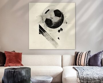 Fußball von Poster Art Shop