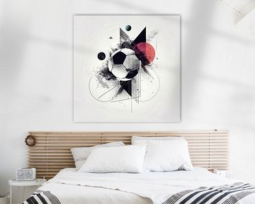 Fußball von Poster Art Shop