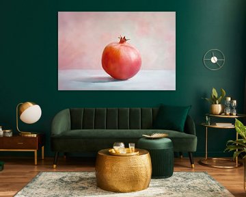 Granaatappel stilleven van Poster Art Shop