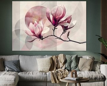 Magnolia géométrique