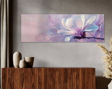 Delicate magnolia magie van Poster Art Shop