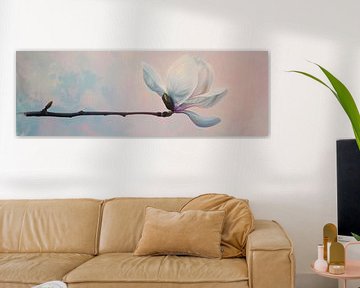 Delicate magnolia magie van Poster Art Shop