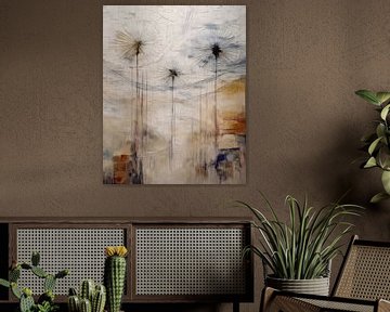 Drei Pusteblumen - Abstrakt von Studio Pieternel