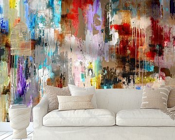 One day Abstract van Atelier Paint-Ing