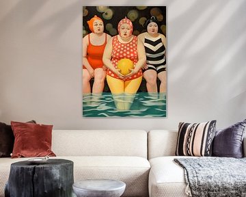 Surreal mermaids by Wigulins Amazing Art