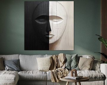 Zwart wit van Imagine