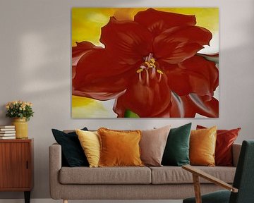 Georgia OKeeffe - Rote Amaryllis