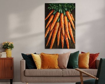 Schilderij Wortelen van Blikvanger Schilderijen
