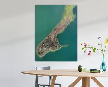 Caribbean-looking island in the Netherlands by Nico van Maaswaal