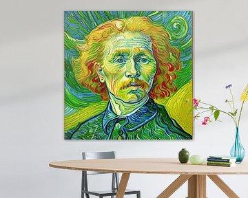 POP ART " Albert verliefd" van oliver steiner