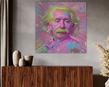 POP Art "Albert in LOVE" van oliver steiner
