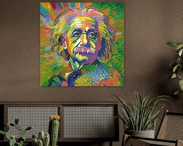 Pop Art "Albert 2024 II" van oliver steiner