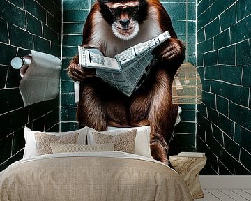 We sometimes look like monkeys, or do monkeys look like people? by Bianca van Dijk