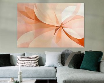 Abstrakt in sanften Farben