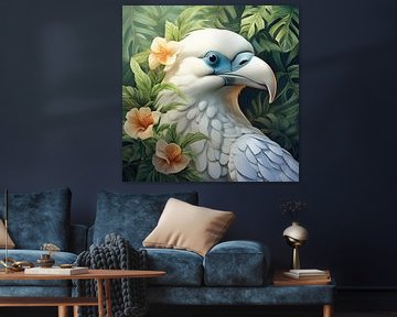 De zeldzame witte adelaar in paradijs van Bianca van Dijk