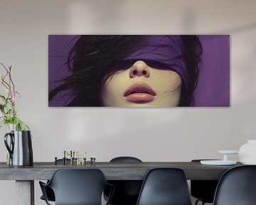 Purple Haze Vision van Kunst Kriebels