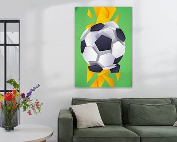 Fußball Soccer Football Kicker von FotoKonzepte