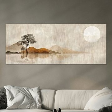 Eternal Calm Under the Moon van Modern Collection