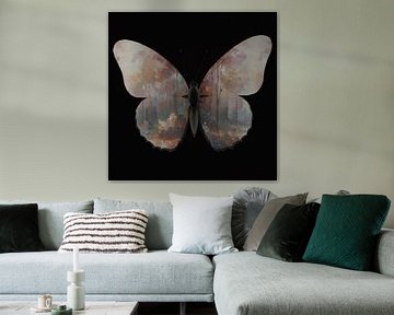 Butterfly pastel van FoXo Art