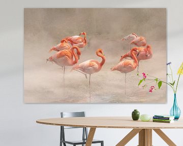Flamingo. Oranje schoonheden. van Alie Ekkelenkamp