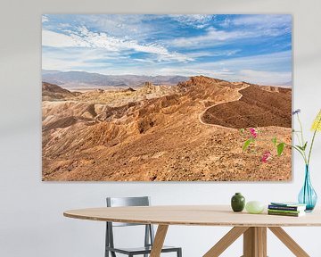 Death Valley woestijndal - Californië landschap natuur foto print - reis fotografie van LotsofLiekePrints