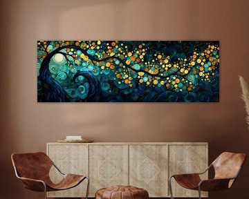 Nocturnal Canvas van Kunst Kriebels