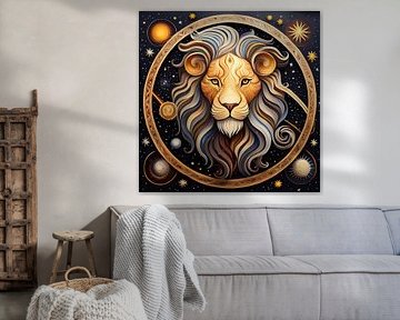 Astrological sign Leo by Reiner Borner