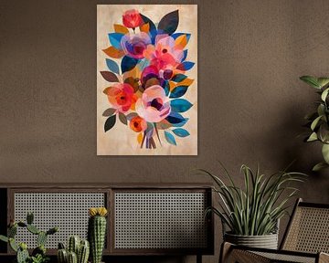 Geometrische Blumen